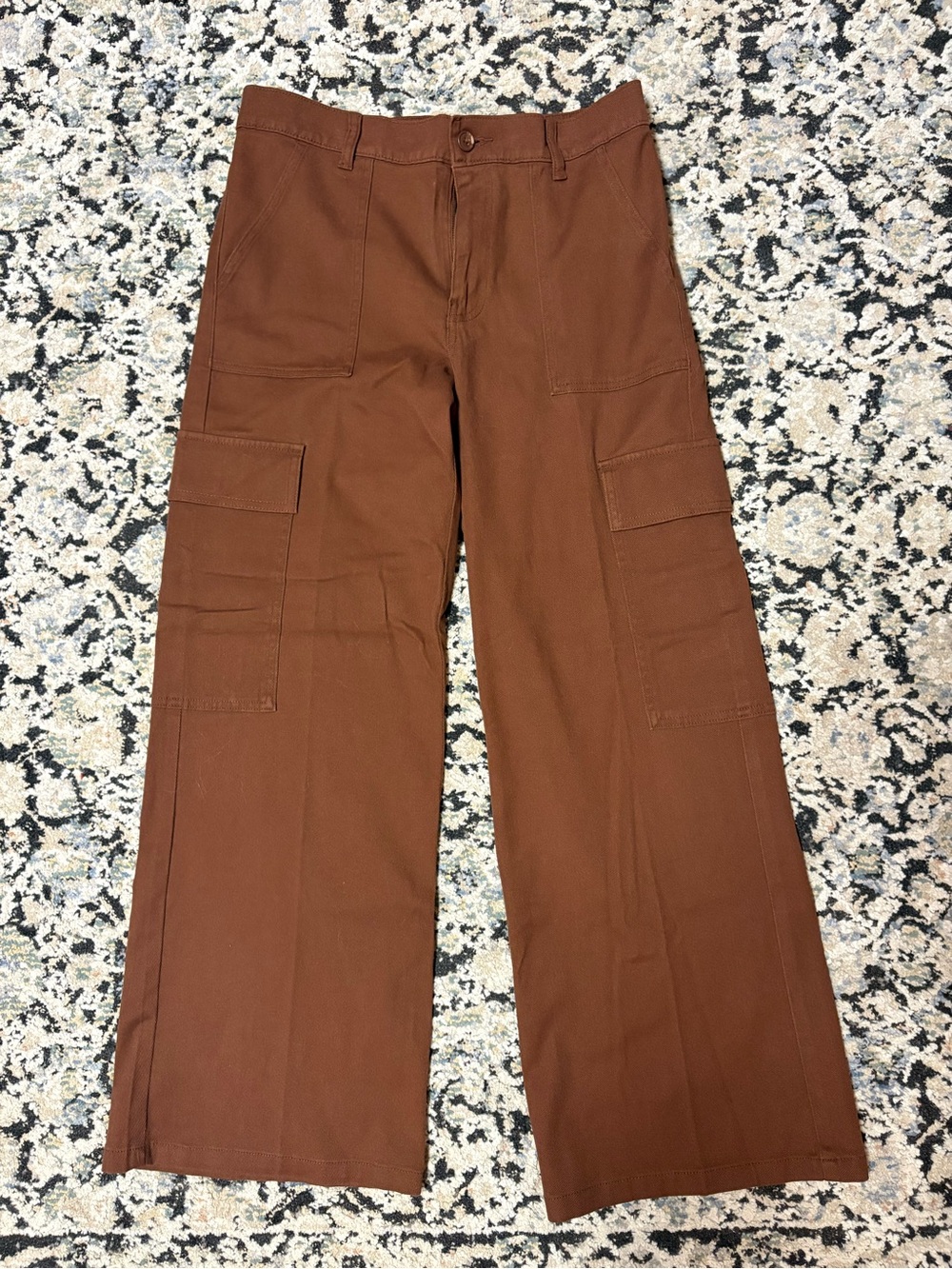 Women's Brown Cargo Work Pants